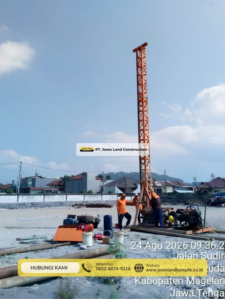 Jasa Bore Pile Magelang | by PT. Jowo Land Construction