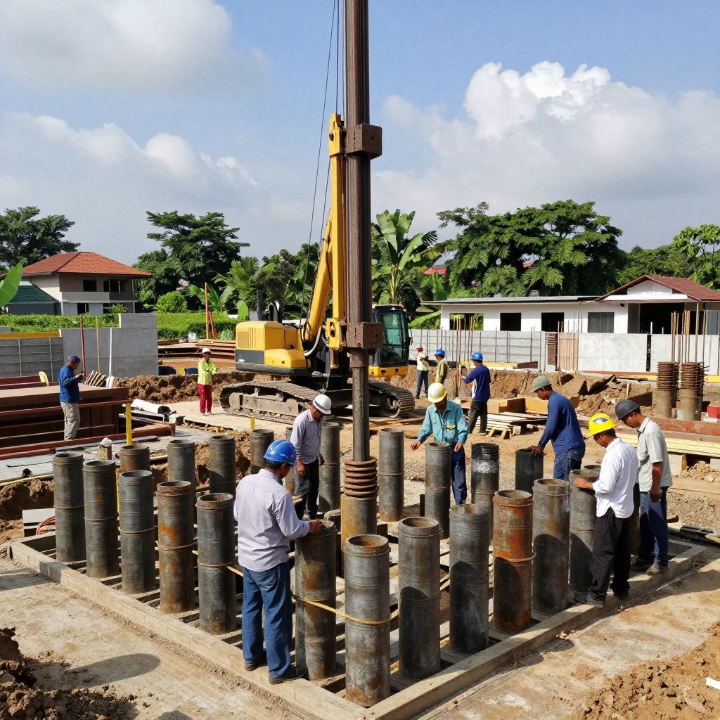 bore pile foundation jogja