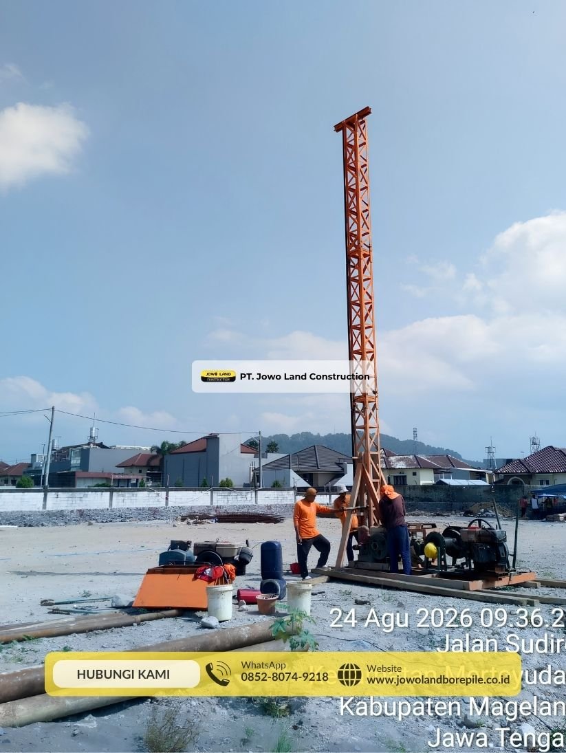 Jasa Bore Pile Magelang | by PT. Jowo Land Construction