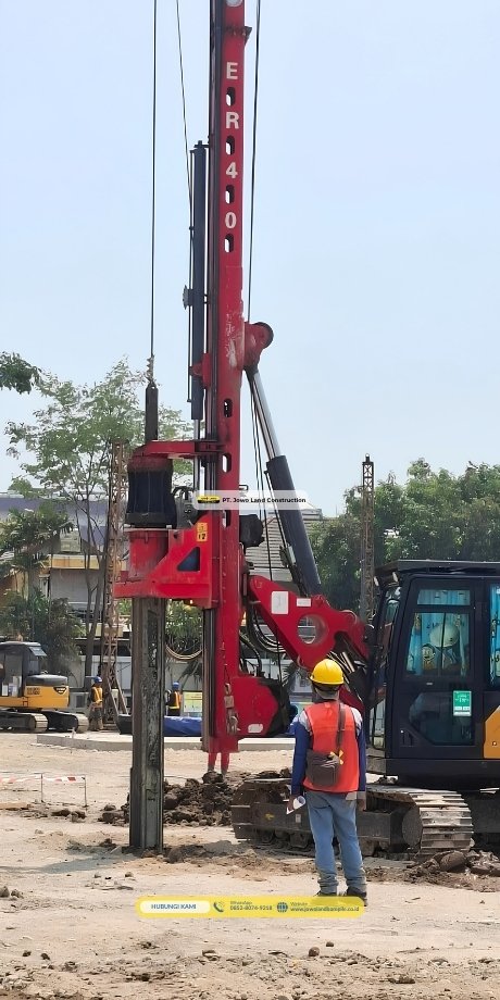 Jasa Bore Pile Solo PT. Jowo Land Construction