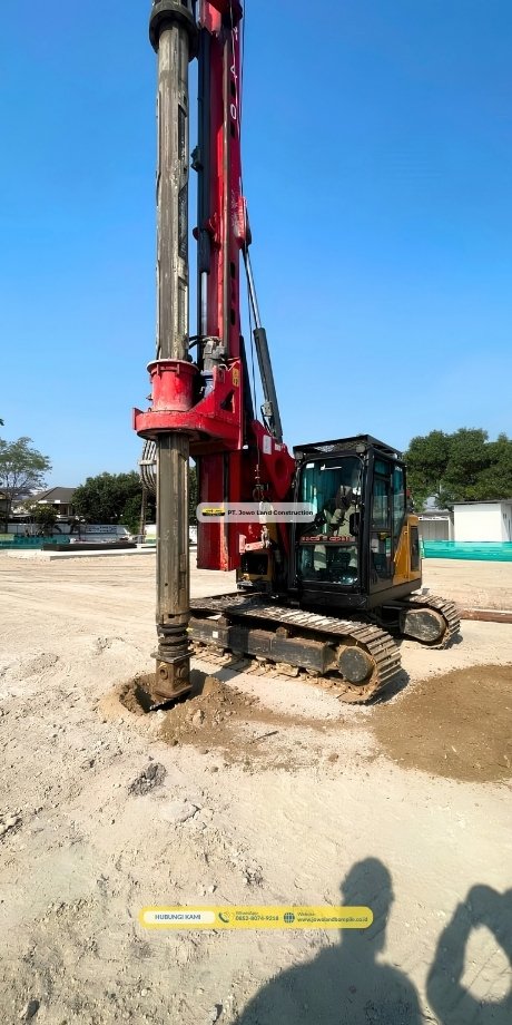Jasa Bore Pile Surakarta PT. Jowo Land Construction