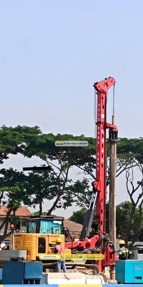Jasa Pondasi Bore Pile Solo PT. Jowo Land Construction
